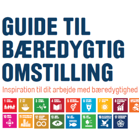 Forsiden af publikationen "Guide til bæredygtig omstilling"