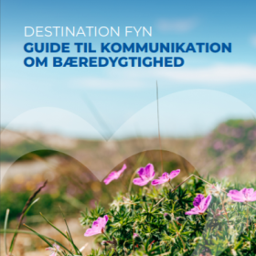 Forsiden af publikationen "Guide til kommunikation om bæredygtighed"