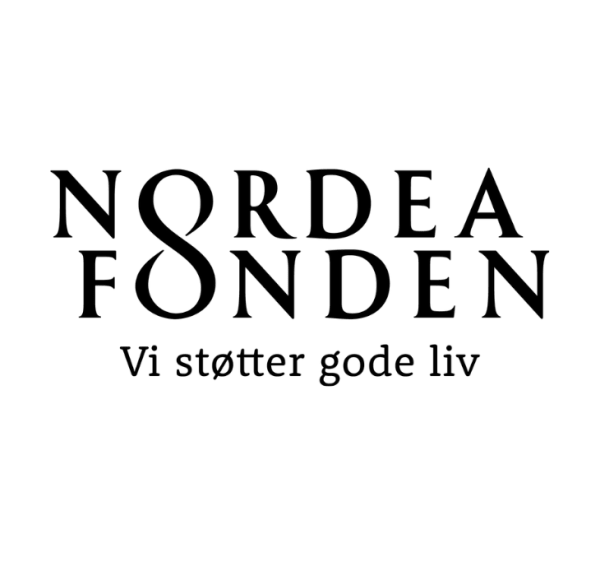 Nordea-fondens logo centreret